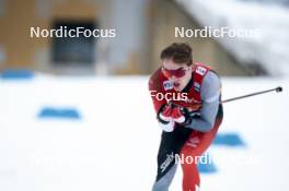 26.01.2024, Goms, Switzerland (SUI): Liliane Gagnon (CAN) - FIS world cup cross-country, mixed relay, Goms (SUI). www.nordicfocus.com. © Modica/NordicFocus. Every downloaded picture is fee-liable.