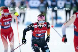 26.01.2024, Goms, Switzerland (SUI): Laura Gimmler (GER) - FIS world cup cross-country, mixed relay, Goms (SUI). www.nordicfocus.com. © Modica/NordicFocus. Every downloaded picture is fee-liable.
