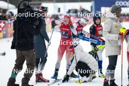 26.01.2024, Goms, Switzerland (SUI): Nadine Faehndrich (SUI) - FIS world cup cross-country, mixed relay, Goms (SUI). www.nordicfocus.com. © Modica/NordicFocus. Every downloaded picture is fee-liable.