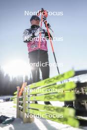 25.01.2024, Goms, Switzerland (SUI): Lauri Vuorinen (FIN) - FIS world cup cross-country, training, Goms (SUI). www.nordicfocus.com. © Modica/NordicFocus. Every downloaded picture is fee-liable.