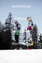 25.01.2024, Goms, Switzerland (SUI): Johan Haeggstroem (SWE) - FIS world cup cross-country, training, Goms (SUI). www.nordicfocus.com. © Modica/NordicFocus. Every downloaded picture is fee-liable.