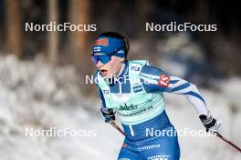 09.02.2024, Canmore, Canada (CAN): Johanna Matintalo (FIN) - FIS world cup cross-country, 15km mass, Canmore (CAN). www.nordicfocus.com. © Modica/NordicFocus. Every downloaded picture is fee-liable.