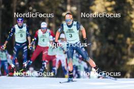 09.02.2024, Canmore, Canada (CAN): Andrew Musgrave (GBR) - FIS world cup cross-country, 15km mass, Canmore (CAN). www.nordicfocus.com. © Modica/NordicFocus. Every downloaded picture is fee-liable.