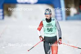 09.02.2024, Canmore, Canada (CAN): Elie-Anne Tremblay (CAN) - FIS world cup cross-country, 15km mass, Canmore (CAN). www.nordicfocus.com. © Modica/NordicFocus. Every downloaded picture is fee-liable.