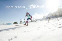 09.02.2024, Canmore, Canada (CAN): Gus Schumacher (USA) - FIS world cup cross-country, 15km mass, Canmore (CAN). www.nordicfocus.com. © Modica/NordicFocus. Every downloaded picture is fee-liable.