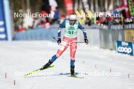 09.02.2024, Canmore, Canada (CAN): Tereza Beranova (CZE) - FIS world cup cross-country, 15km mass, Canmore (CAN). www.nordicfocus.com. © Modica/NordicFocus. Every downloaded picture is fee-liable.