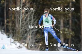 09.02.2024, Canmore, Canada (CAN): Remi Lindholm (FIN) - FIS world cup cross-country, 15km mass, Canmore (CAN). www.nordicfocus.com. © Modica/NordicFocus. Every downloaded picture is fee-liable.