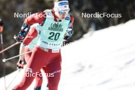 09.02.2024, Canmore, Canada (CAN): Tiril Udnes Weng (NOR) - FIS world cup cross-country, 15km mass, Canmore (CAN). www.nordicfocus.com. © Modica/NordicFocus. Every downloaded picture is fee-liable.