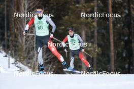 09.02.2024, Canmore, Canada (CAN): Felix-Olivier Moreau (CAN) - FIS world cup cross-country, 15km mass, Canmore (CAN). www.nordicfocus.com. © Modica/NordicFocus. Every downloaded picture is fee-liable.
