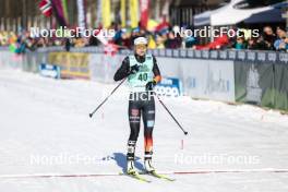 09.02.2024, Canmore, Canada (CAN): Lena Keck (GER) - FIS world cup cross-country, 15km mass, Canmore (CAN). www.nordicfocus.com. © Modica/NordicFocus. Every downloaded picture is fee-liable.