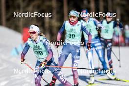 09.02.2024, Canmore, Canada (CAN): Mariah Bredal (USA) - FIS world cup cross-country, 15km mass, Canmore (CAN). www.nordicfocus.com. © Modica/NordicFocus. Every downloaded picture is fee-liable.