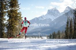 09.02.2024, Canmore, Canada (CAN): Simen Hegstad Krueger (NOR) - FIS world cup cross-country, 15km mass, Canmore (CAN). www.nordicfocus.com. © Modica/NordicFocus. Every downloaded picture is fee-liable.