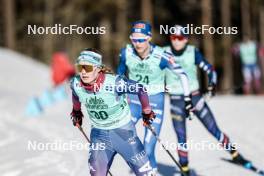 09.02.2024, Canmore, Canada (CAN): Margie Freed (USA) - FIS world cup cross-country, 15km mass, Canmore (CAN). www.nordicfocus.com. © Modica/NordicFocus. Every downloaded picture is fee-liable.