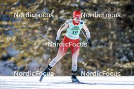 09.02.2024, Canmore, Canada (CAN): Nadine Faehndrich (SUI) - FIS world cup cross-country, 15km mass, Canmore (CAN). www.nordicfocus.com. © Modica/NordicFocus. Every downloaded picture is fee-liable.