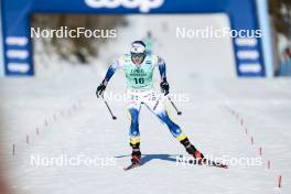 09.02.2024, Canmore, Canada (CAN): Jonna Sundling (SWE) - FIS world cup cross-country, 15km mass, Canmore (CAN). www.nordicfocus.com. © Modica/NordicFocus. Every downloaded picture is fee-liable.