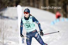09.02.2024, Canmore, Canada (CAN): Melissa Gal (FRA) - FIS world cup cross-country, 15km mass, Canmore (CAN). www.nordicfocus.com. © Modica/NordicFocus. Every downloaded picture is fee-liable.