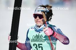 09.02.2024, Canmore, Canada (CAN): Sydney Palmer-Leger (USA) - FIS world cup cross-country, 15km mass, Canmore (CAN). www.nordicfocus.com. © Modica/NordicFocus. Every downloaded picture is fee-liable.