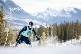 10.02.2024, Canmore, Canada (CAN): Federico Pellegrino (ITA) - FIS world cup cross-country, individual sprint, Canmore (CAN). www.nordicfocus.com. © Modica/NordicFocus. Every downloaded picture is fee-liable.