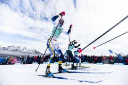 10.02.2024, Canmore, Canada (CAN): Maja Dahlqvist (SWE) - FIS world cup cross-country, individual sprint, Canmore (CAN). www.nordicfocus.com. © Modica/NordicFocus. Every downloaded picture is fee-liable.