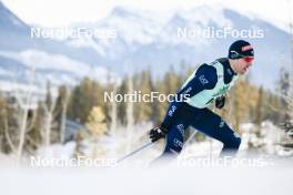 10.02.2024, Canmore, Canada (CAN): Federico Pellegrino (ITA) - FIS world cup cross-country, individual sprint, Canmore (CAN). www.nordicfocus.com. © Modica/NordicFocus. Every downloaded picture is fee-liable.