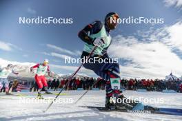 10.02.2024, Canmore, Canada (CAN): Even Northug (NOR), Richard Jouve (FRA), (l-r)  - FIS world cup cross-country, individual sprint, Canmore (CAN). www.nordicfocus.com. © Modica/NordicFocus. Every downloaded picture is fee-liable.