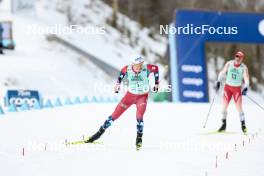 10.02.2024, Canmore, Canada (CAN): Johannes Hoesflot Klaebo (NOR) - FIS world cup cross-country, individual sprint, Canmore (CAN). www.nordicfocus.com. © Modica/NordicFocus. Every downloaded picture is fee-liable.