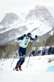 13.02.2024, Canmore, Canada (CAN): Federico Pellegrino (ITA) - FIS world cup cross-country, individual sprint, Canmore (CAN). www.nordicfocus.com. © Modica/NordicFocus. Every downloaded picture is fee-liable.