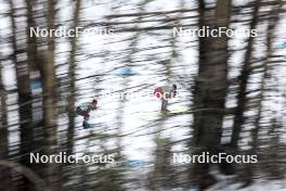 13.02.2024, Canmore, Canada (CAN): Pierre Grall-Johnson (CAN), Ondrej Cerny (CZE), (l-r)  - FIS world cup cross-country, individual sprint, Canmore (CAN). www.nordicfocus.com. © Modica/NordicFocus. Every downloaded picture is fee-liable.