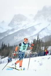 13.02.2024, Canmore, Canada (CAN): Patricija Eiduka (LAT) - FIS world cup cross-country, individual sprint, Canmore (CAN). www.nordicfocus.com. © Modica/NordicFocus. Every downloaded picture is fee-liable.