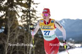 11.02.2024, Canmore, Canada (CAN): Desiree Steiner (SUI) - FIS world cup cross-country, mass, Canmore (CAN). www.nordicfocus.com. © Modica/NordicFocus. Every downloaded picture is fee-liable.