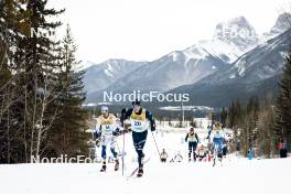11.02.2024, Canmore, Canada (CAN): Calle Halfvarsson (SWE), Elia Barp (ITA), (l-r), (l-r)  - FIS world cup cross-country, mass, Canmore (CAN). www.nordicfocus.com. © Modica/NordicFocus. Every downloaded picture is fee-liable.