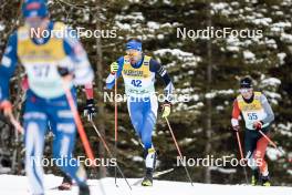 11.02.2024, Canmore, Canada (CAN): Alvar Johannes Alev (EST) - FIS world cup cross-country, mass, Canmore (CAN). www.nordicfocus.com. © Modica/NordicFocus. Every downloaded picture is fee-liable.