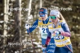 11.02.2024, Canmore, Canada (CAN): Johanna Matintalo (FIN) - FIS world cup cross-country, mass, Canmore (CAN). www.nordicfocus.com. © Modica/NordicFocus. Every downloaded picture is fee-liable.