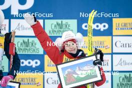 11.02.2024, Canmore, Canada (CAN): Heidi Weng (NOR) - FIS world cup cross-country, mass, Canmore (CAN). www.nordicfocus.com. © Modica/NordicFocus. Every downloaded picture is fee-liable.
