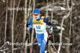 11.02.2024, Canmore, Canada (CAN): Christopher Kalev (EST) - FIS world cup cross-country, mass, Canmore (CAN). www.nordicfocus.com. © Modica/NordicFocus. Every downloaded picture is fee-liable.