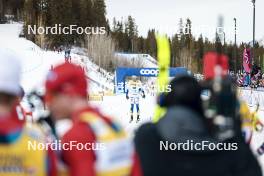 11.02.2024, Canmore, Canada (CAN): Johan Haeggstroem (SWE) - FIS world cup cross-country, mass, Canmore (CAN). www.nordicfocus.com. © Modica/NordicFocus. Every downloaded picture is fee-liable.