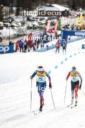 11.02.2024, Canmore, Canada (CAN): Margie Freed (USA) - FIS world cup cross-country, mass, Canmore (CAN). www.nordicfocus.com. © Modica/NordicFocus. Every downloaded picture is fee-liable.