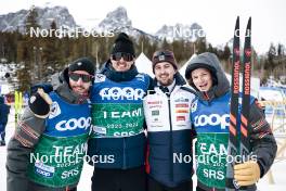 11.02.2024, Canmore, Canada (CAN): Rossignol team - FIS world cup cross-country, mass, Canmore (CAN). www.nordicfocus.com. © Modica/NordicFocus. Every downloaded picture is fee-liable.