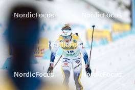 11.02.2024, Canmore, Canada (CAN): Jonna Sundling (SWE) - FIS world cup cross-country, mass, Canmore (CAN). www.nordicfocus.com. © Modica/NordicFocus. Every downloaded picture is fee-liable.