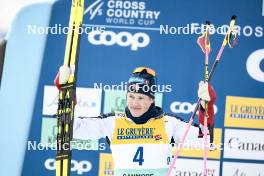 11.02.2024, Canmore, Canada (CAN): Johannes Hoesflot Klaebo (NOR) - FIS world cup cross-country, mass, Canmore (CAN). www.nordicfocus.com. © Modica/NordicFocus. Every downloaded picture is fee-liable.