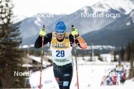 11.02.2024, Canmore, Canada (CAN): Lucas Boegl (GER) - FIS world cup cross-country, mass, Canmore (CAN). www.nordicfocus.com. © Modica/NordicFocus. Every downloaded picture is fee-liable.