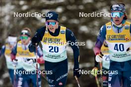 11.02.2024, Canmore, Canada (CAN): Elia Barp (ITA) - FIS world cup cross-country, mass, Canmore (CAN). www.nordicfocus.com. © Modica/NordicFocus. Every downloaded picture is fee-liable.