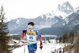 11.02.2024, Canmore, Canada (CAN): Michael Earnhart (USA) - FIS world cup cross-country, mass, Canmore (CAN). www.nordicfocus.com. © Modica/NordicFocus. Every downloaded picture is fee-liable.