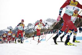 11.02.2024, Canmore, Canada (CAN): Mattis Stenshagen (NOR), Harald Oestberg Amundsen (NOR), (l-r)  - FIS world cup cross-country, mass, Canmore (CAN). www.nordicfocus.com. © Modica/NordicFocus. Every downloaded picture is fee-liable.
