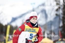 11.02.2024, Canmore, Canada (CAN): Heidi Weng (NOR) - FIS world cup cross-country, mass, Canmore (CAN). www.nordicfocus.com. © Modica/NordicFocus. Every downloaded picture is fee-liable.