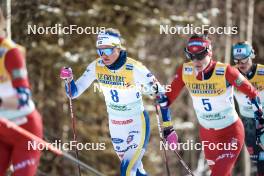 11.02.2024, Canmore, Canada (CAN): Linn Svahn (SWE) - FIS world cup cross-country, mass, Canmore (CAN). www.nordicfocus.com. © Modica/NordicFocus. Every downloaded picture is fee-liable.