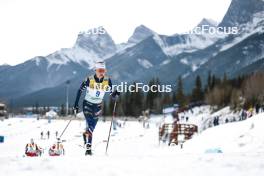 11.02.2024, Canmore, Canada (CAN): Delphine Claudel (FRA) - FIS world cup cross-country, mass, Canmore (CAN). www.nordicfocus.com. © Modica/NordicFocus. Every downloaded picture is fee-liable.