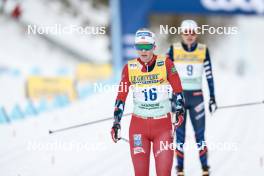 11.02.2024, Canmore, Canada (CAN): Anne Kjersti Kalvaa (NOR) - FIS world cup cross-country, mass, Canmore (CAN). www.nordicfocus.com. © Modica/NordicFocus. Every downloaded picture is fee-liable.
