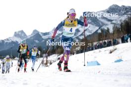 11.02.2024, Canmore, Canada (CAN): Rosie Brennan (USA) - FIS world cup cross-country, mass, Canmore (CAN). www.nordicfocus.com. © Modica/NordicFocus. Every downloaded picture is fee-liable.