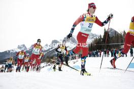11.02.2024, Canmore, Canada (CAN): Mika Vermeulen (AUT), Friedrich Moch (GER), Mattis Stenshagen (NOR), (l-r)  - FIS world cup cross-country, mass, Canmore (CAN). www.nordicfocus.com. © Modica/NordicFocus. Every downloaded picture is fee-liable.